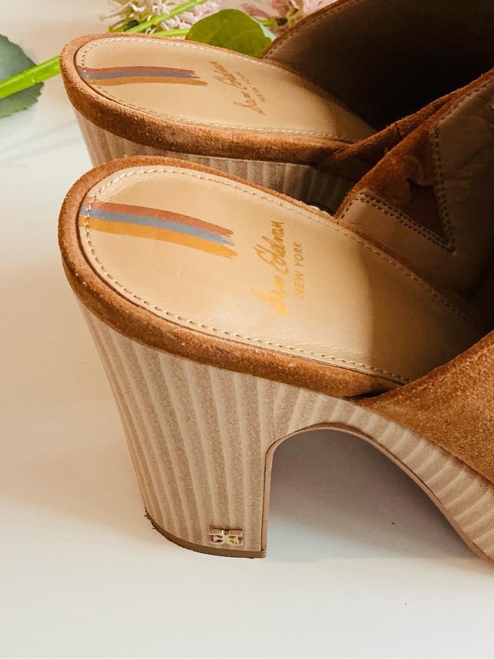Sam Edelman Shiloh Mules Sz7 - Picture 4 of 14